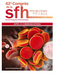 42ème congrès de la SFH ( Société Française d'Hématologie)